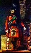 Sir David Wilkie Sir David Wilkie flattering portrait of the kilted King George IV for the Visit of King George IV to Scotland, with lighting chosen to tone down the b USA oil painting artist